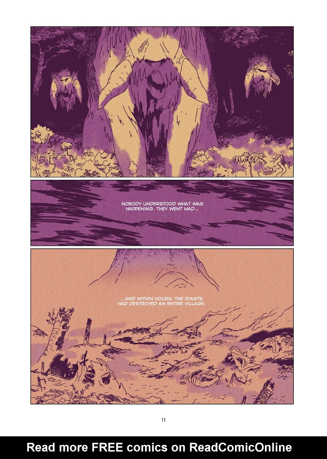 Hana and Taru: The Forest Giants issue TPB (Part 1) - Page 11