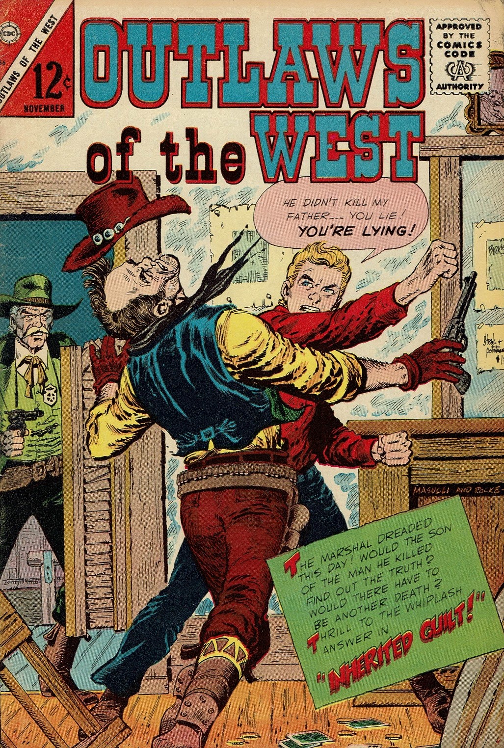 Outlaws of the West issue 56 - Page 1