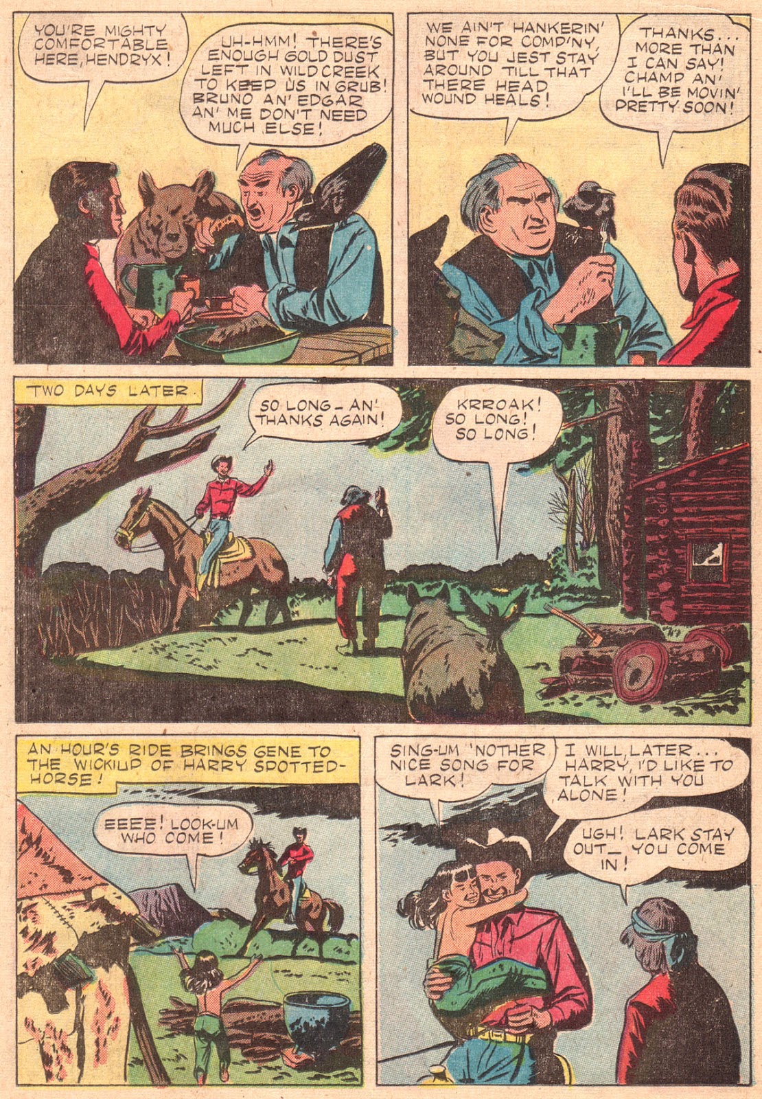 Gene Autry Comics (1946) issue 27 - Page 15