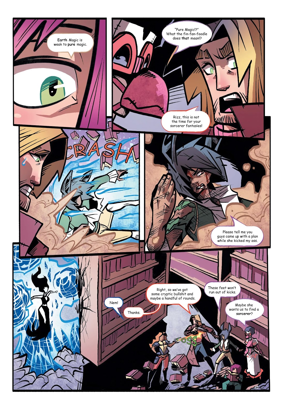 Vanquished: Queen of {Three} People issue Vol. 3 - Page 22