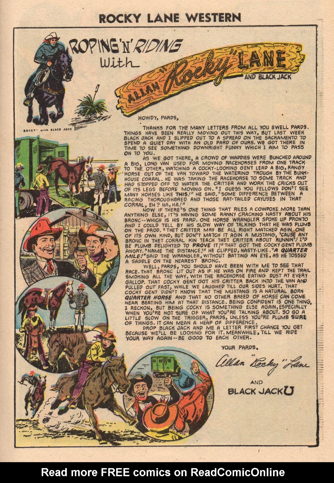 Rocky Lane Western (1954) issue 71 - Page 29