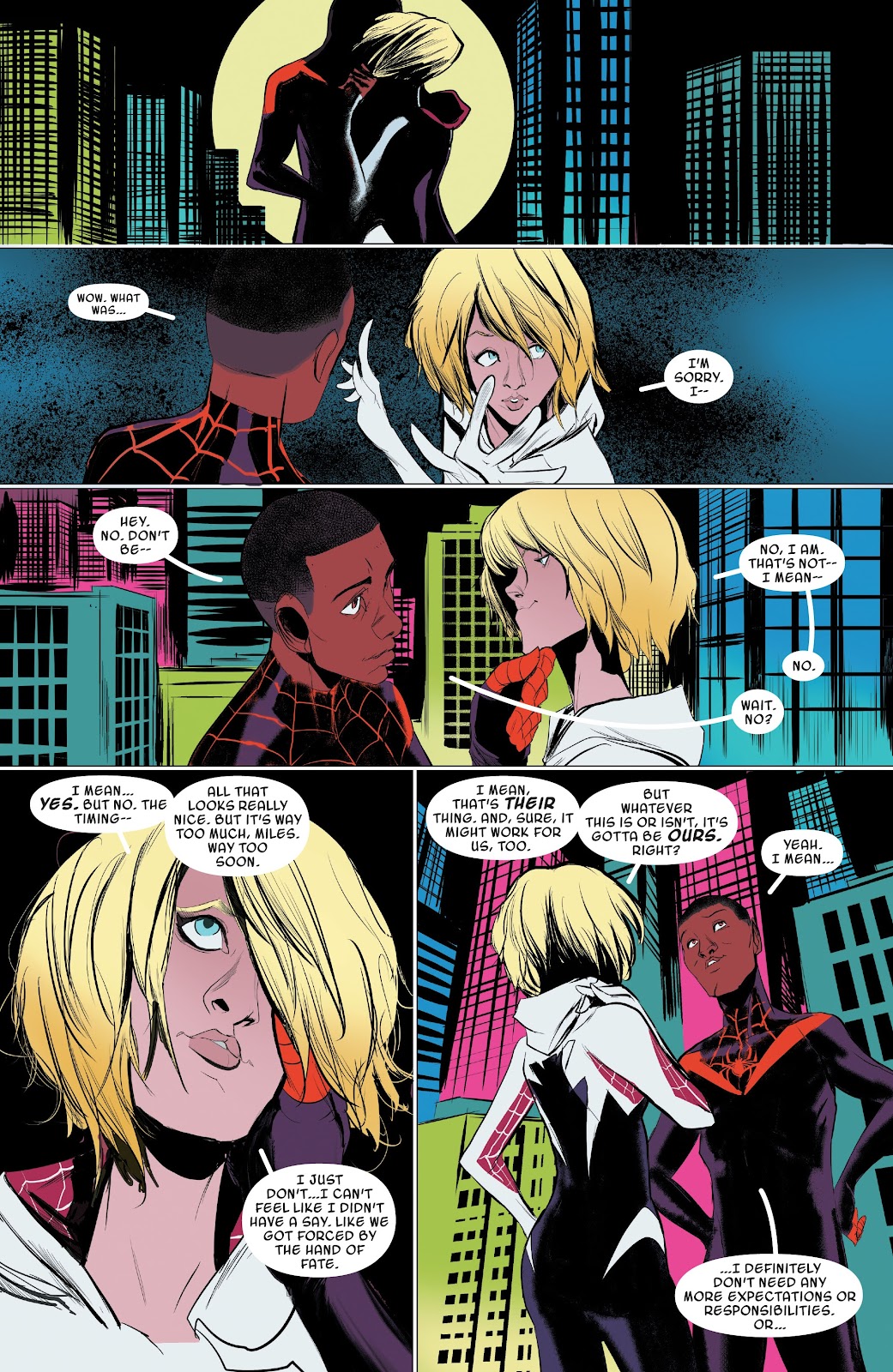 Spider-Gwen: Ghost-Spider Modern Era Epic Collection: Edge of Spider-Verse issue Weapon of Choice (Part 2) - Page 58