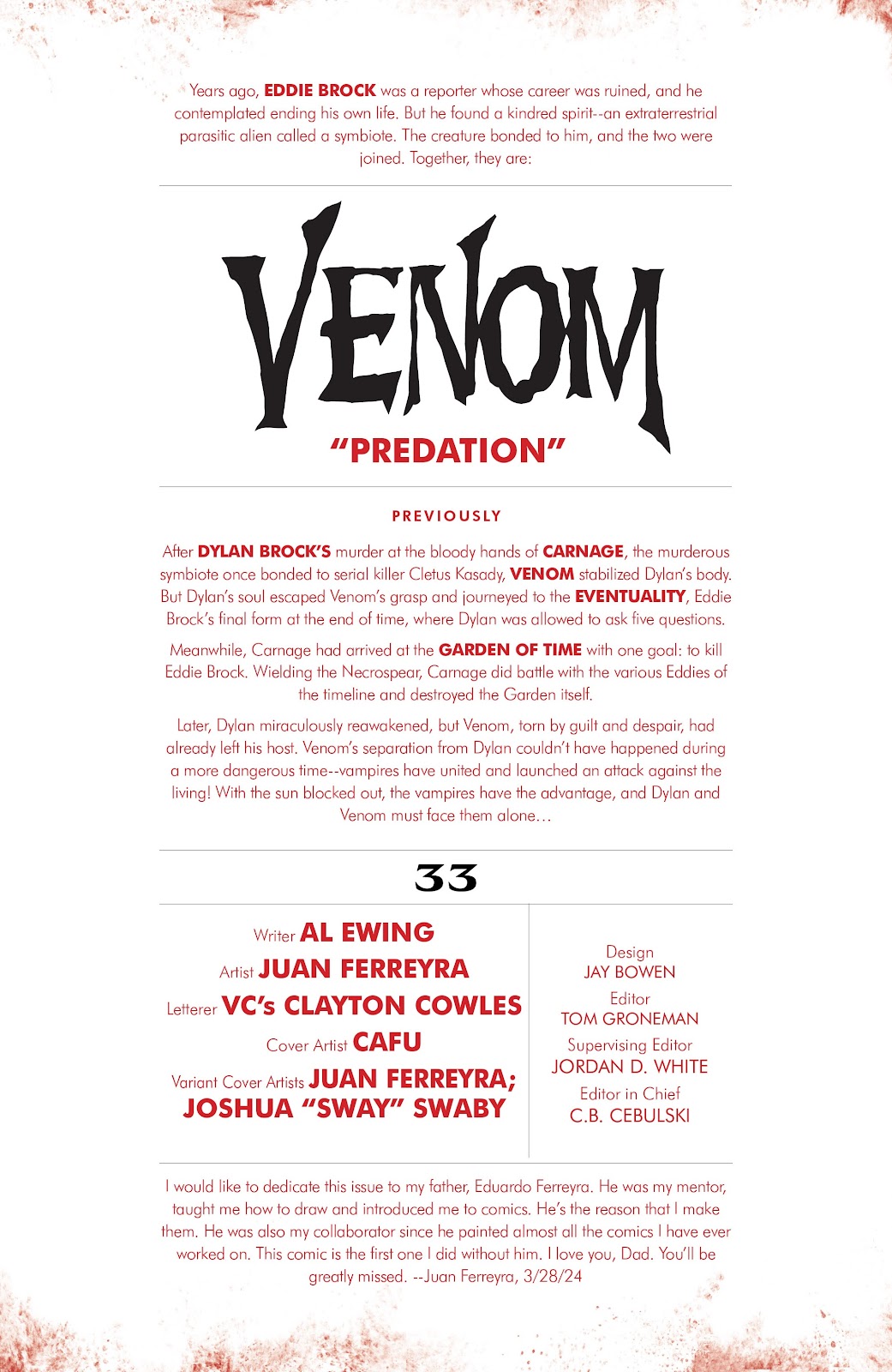 Venom (2021) issue 33 - Page 2