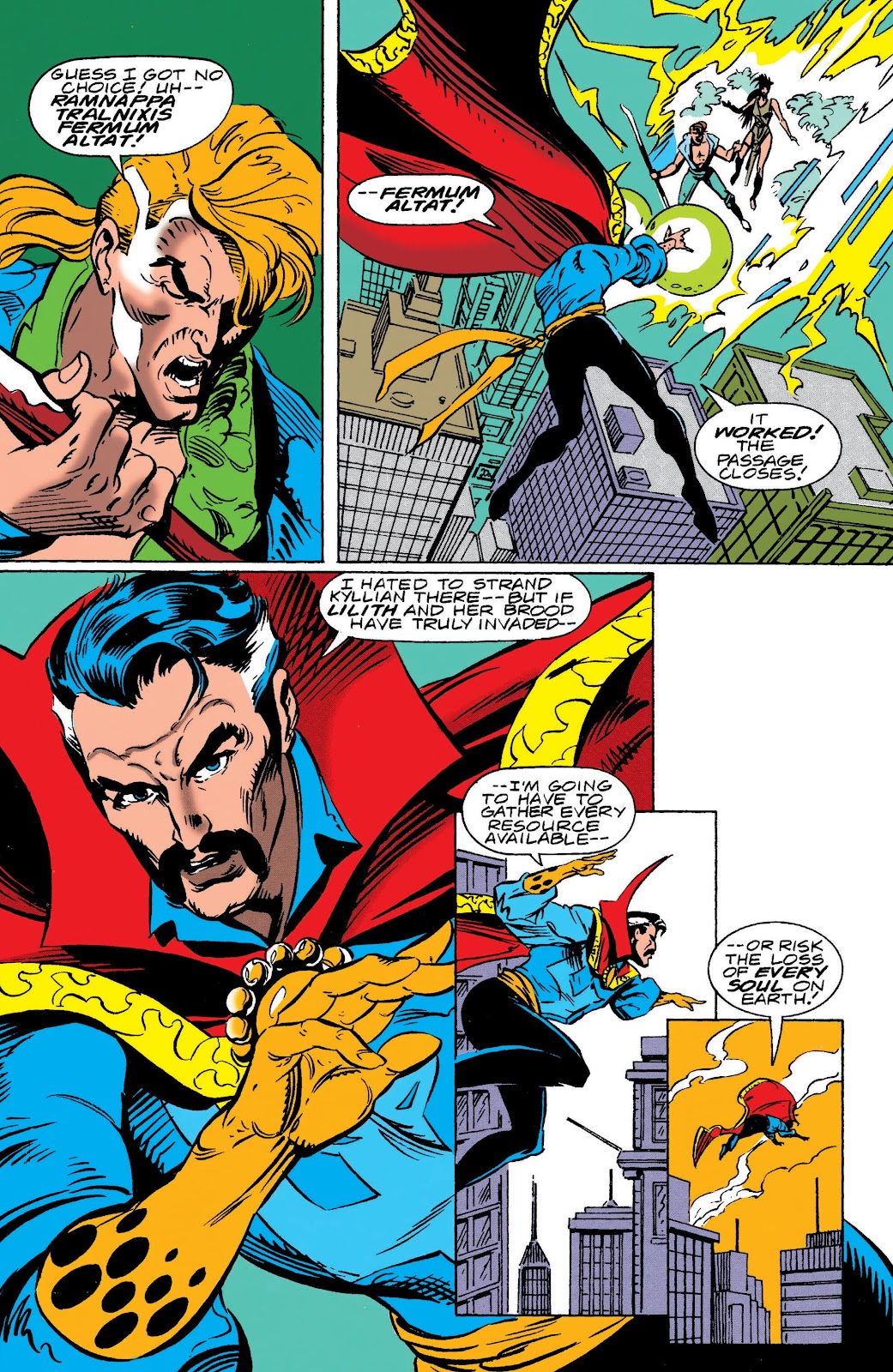 Doctor Strange Epic Collection: Infinity War issue Nightmare on Bleecker Street (Part 2) - Page 189