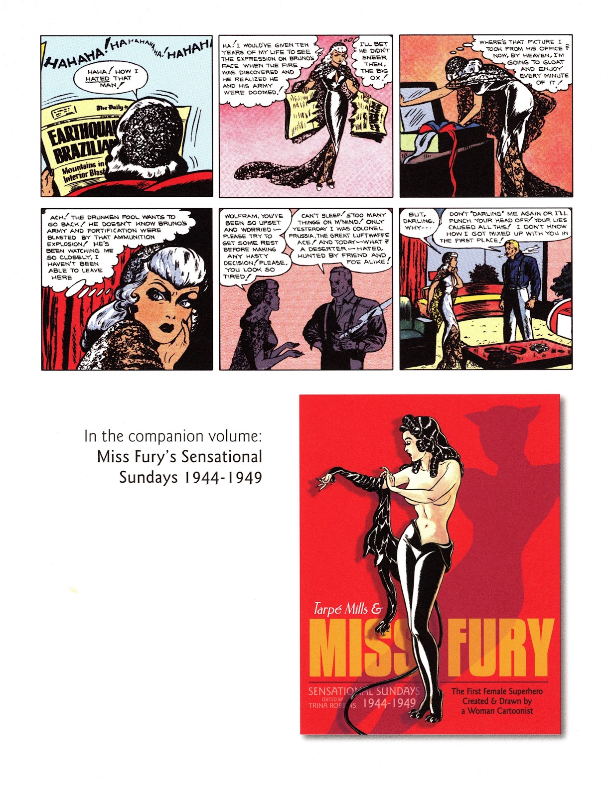 Miss Fury: Sensational Sundays 1941-1944 issue TPB - Page 192