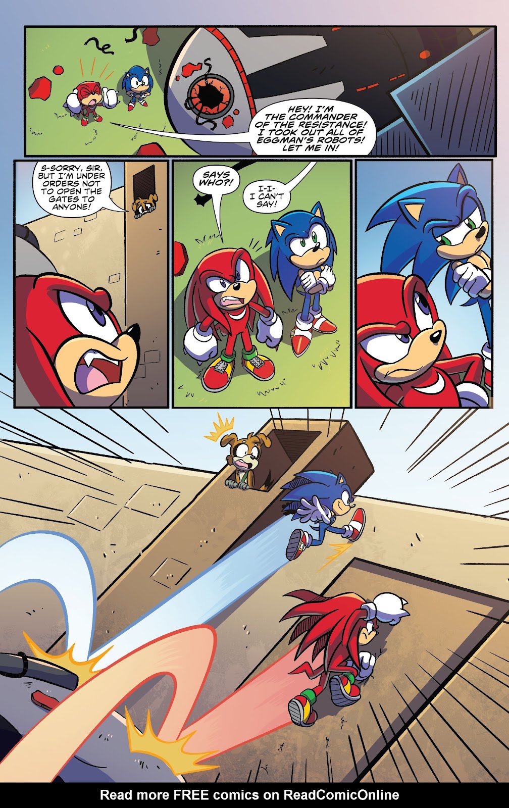 Sonic the Hedgehog: Knuckles' Greatest Hits issue TPB - Page 7