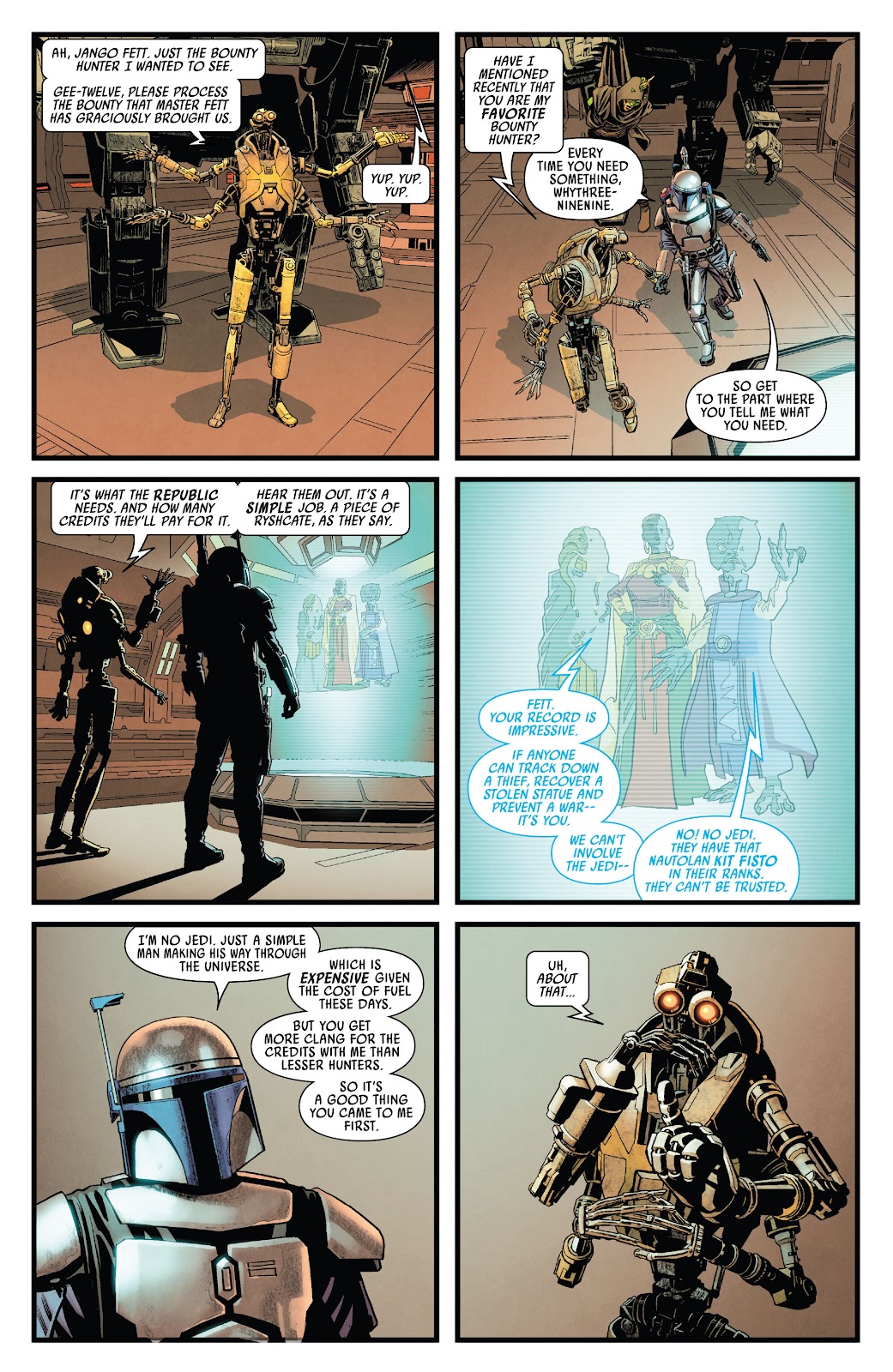 Star Wars: Jango Fett (2024) issue 1 - Page 12