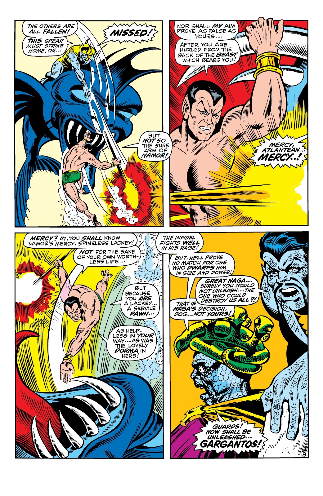Namor, The Sub-Mariner Epic Collection: Enter The Sub-Mariner issue Who Strikes For Atlantis (Part 1) - Page 202