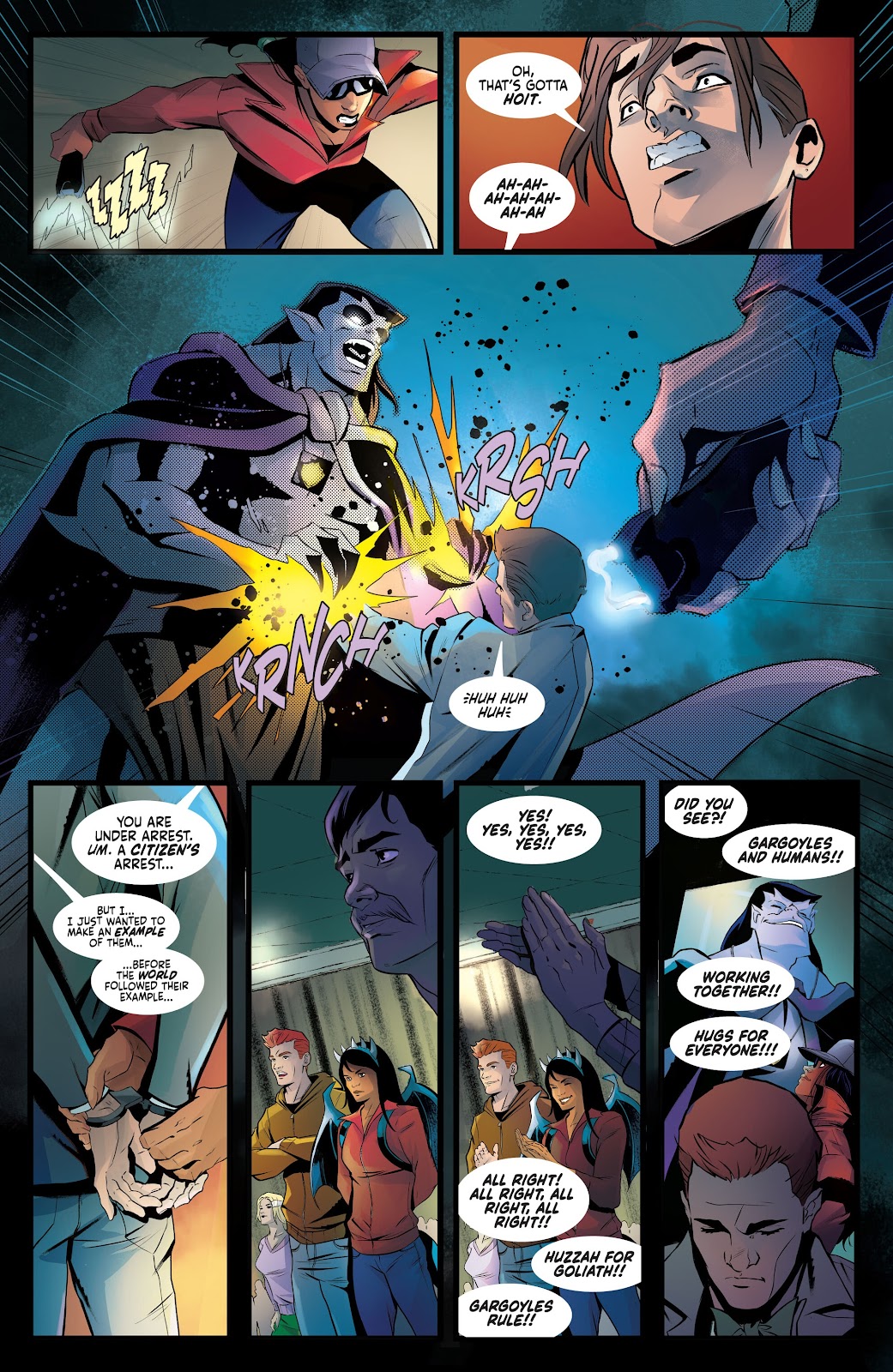 Gargoyles: Quest issue 1 - Page 23