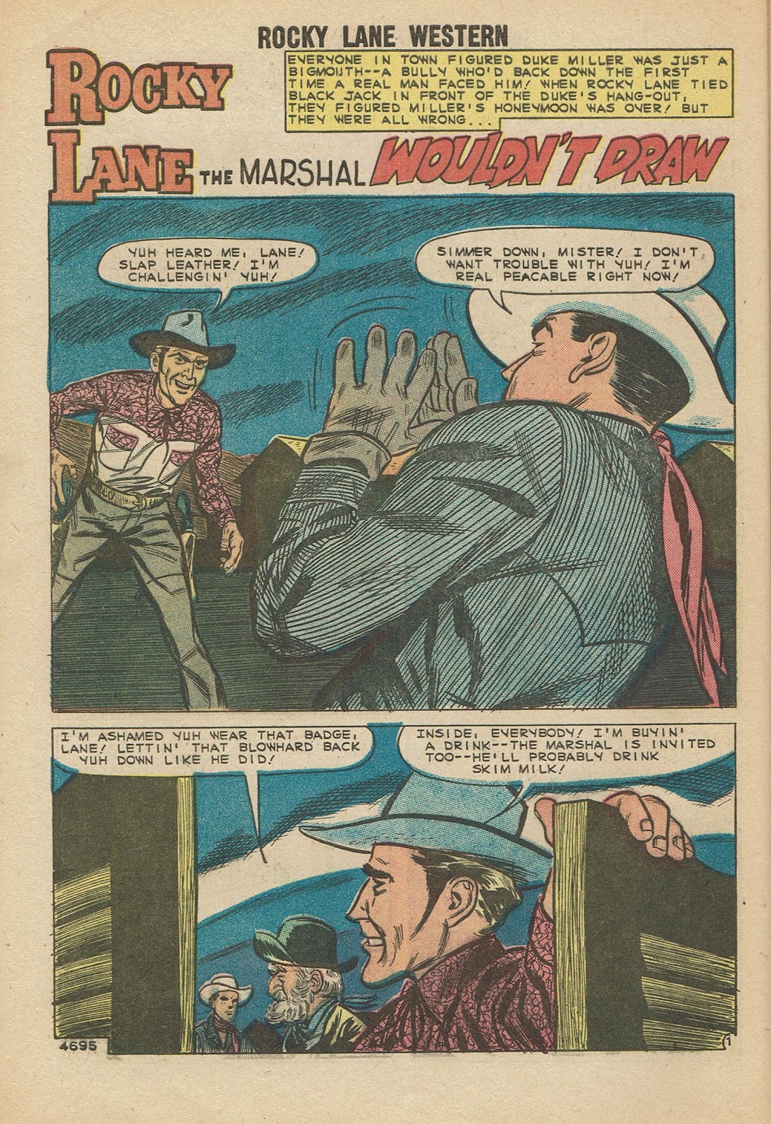 Rocky Lane Western (1954) issue 85 - Page 28