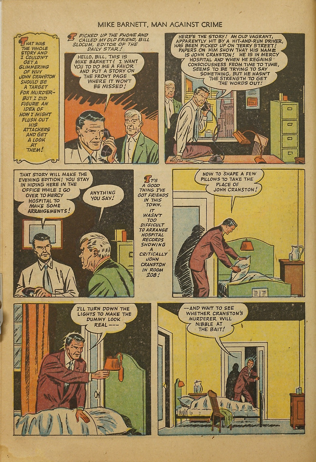 Mike Barnett, Man Against Crime issue 4 - Page 6