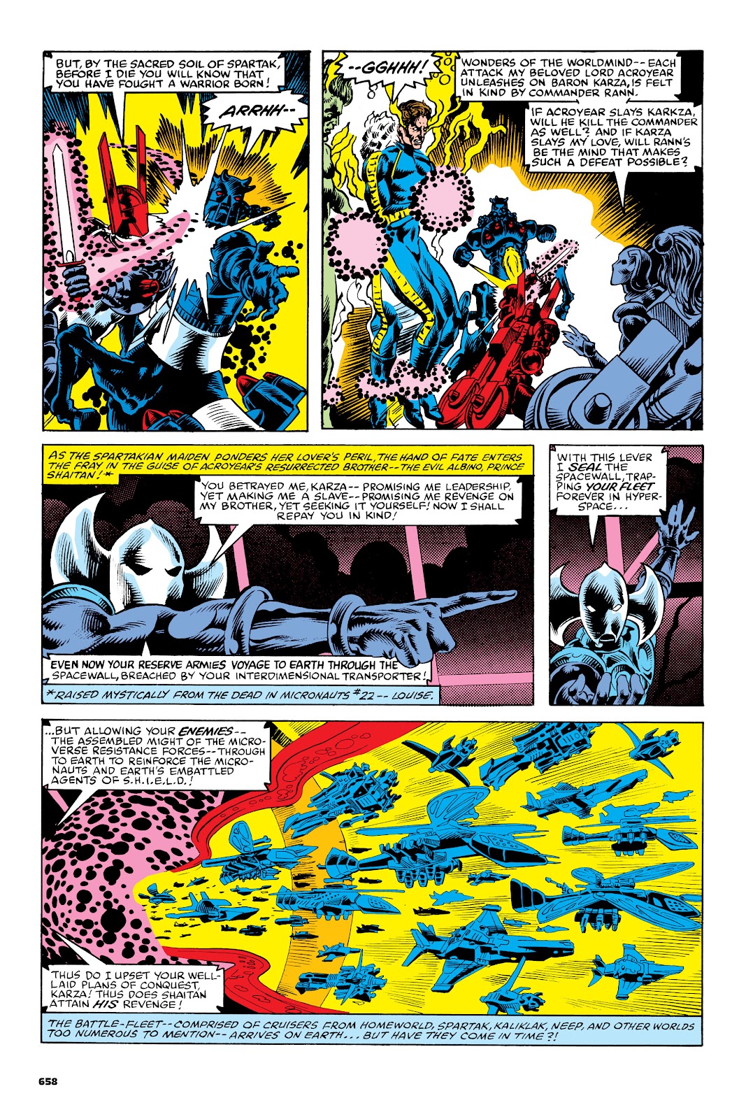 Micronauts: The Original Marvel Years Omnibus issue TPB (Part 3) - Page 166