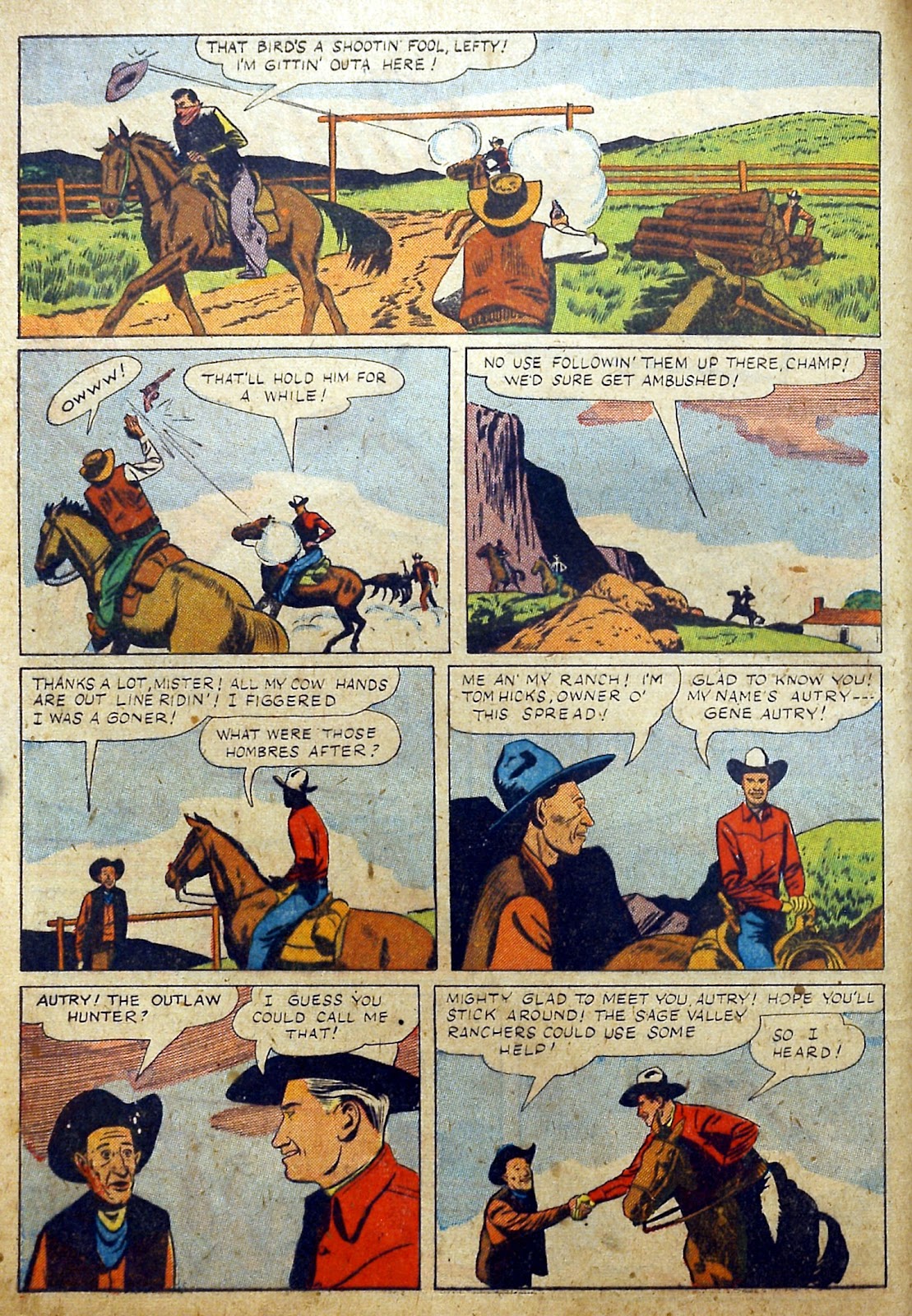 Gene Autry Comics (1946) issue 7 - Page 4