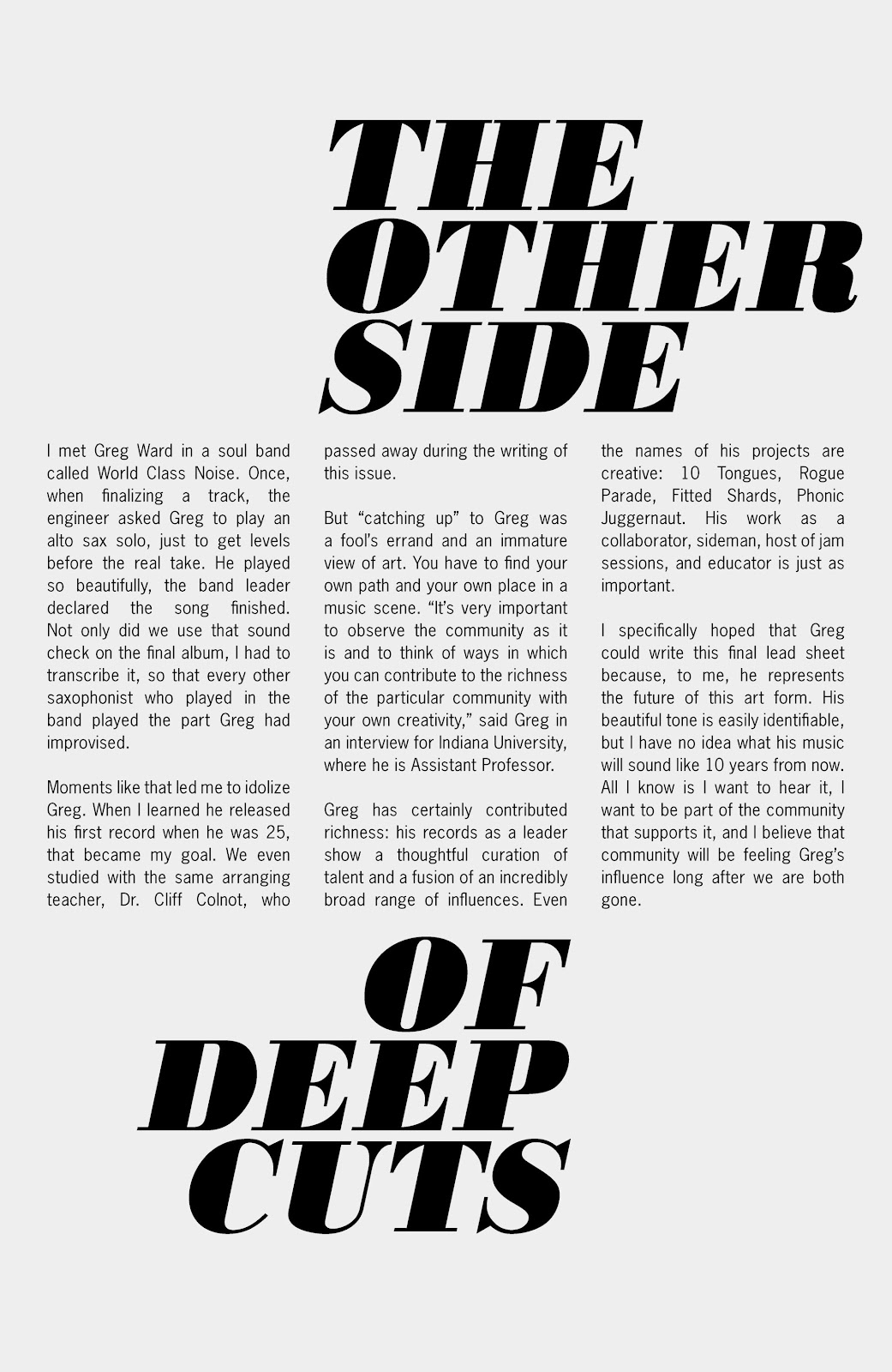 Deep Cuts issue 6 - Page 50