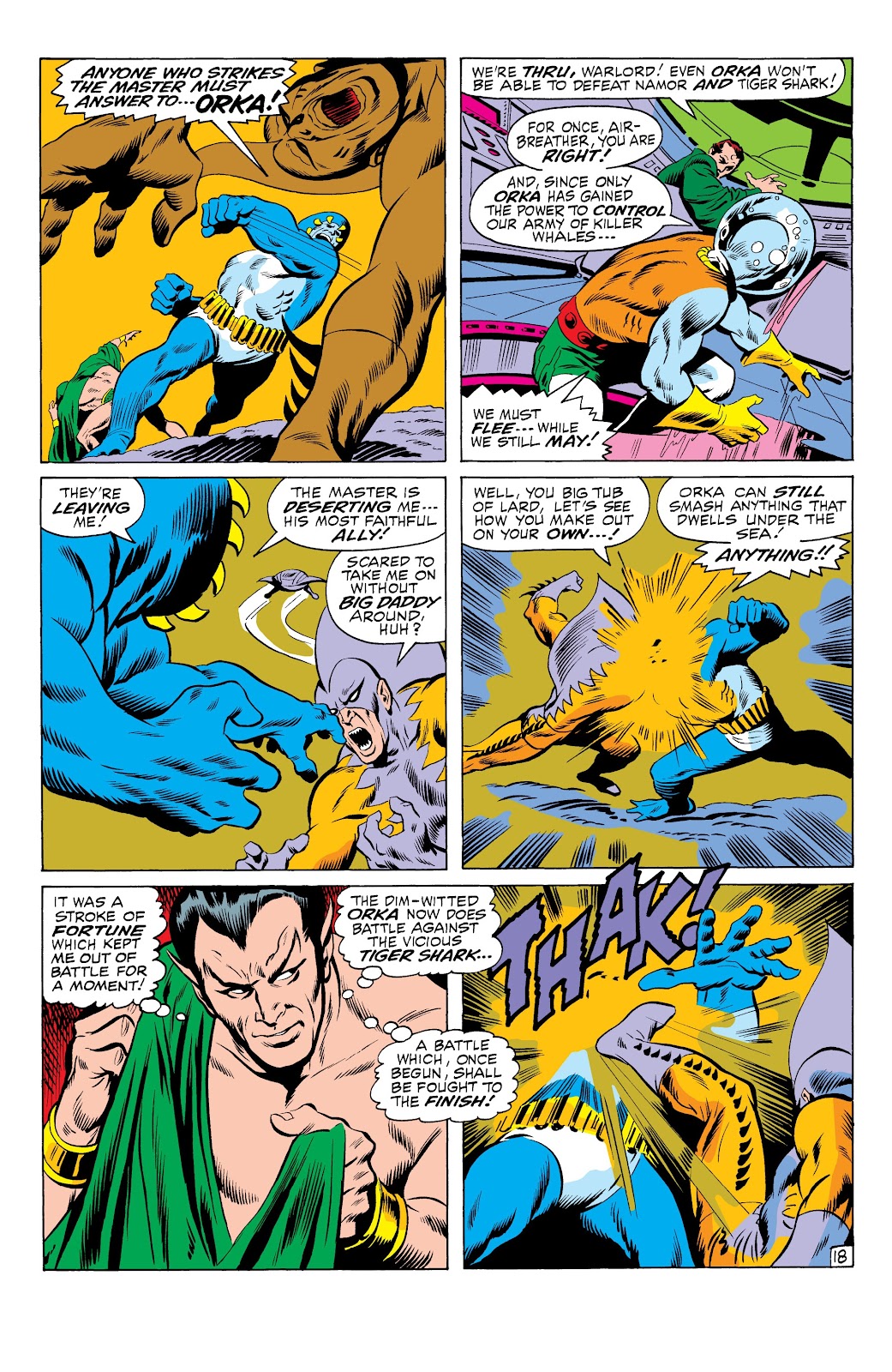 Namor, The Sub-Mariner Epic Collection: Enter The Sub-Mariner issue Who Strikes For Atlantis (Part 2) - Page 208