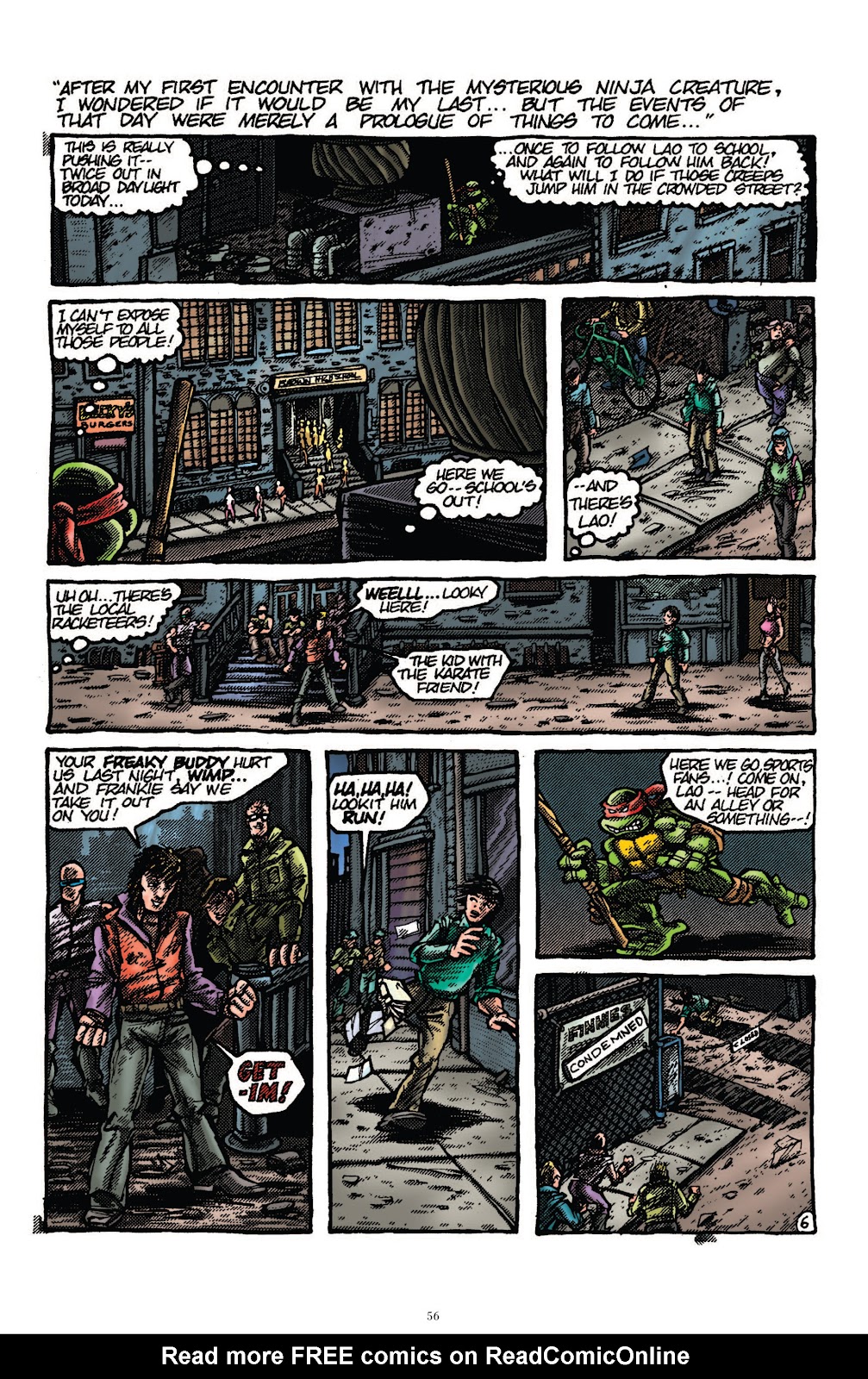 Teenage Mutant Ninja Turtles Classics issue Vol. 1 - Page 56