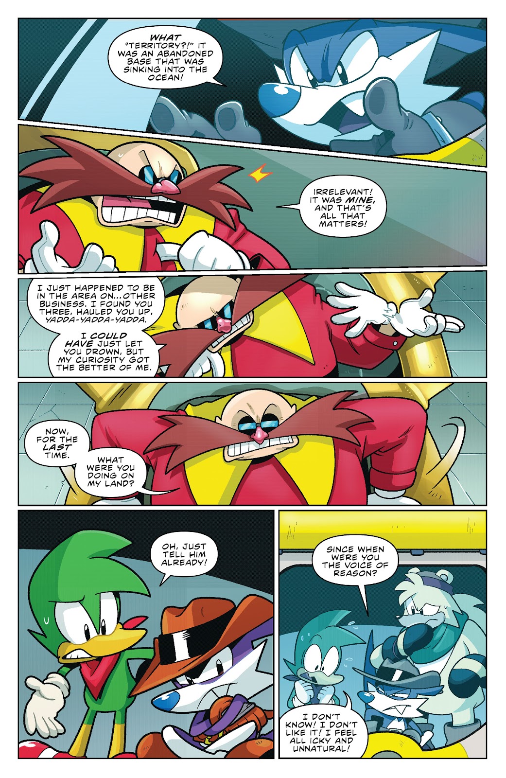 Sonic the Hedgehog: Fang the Hunter issue 3 - Page 4