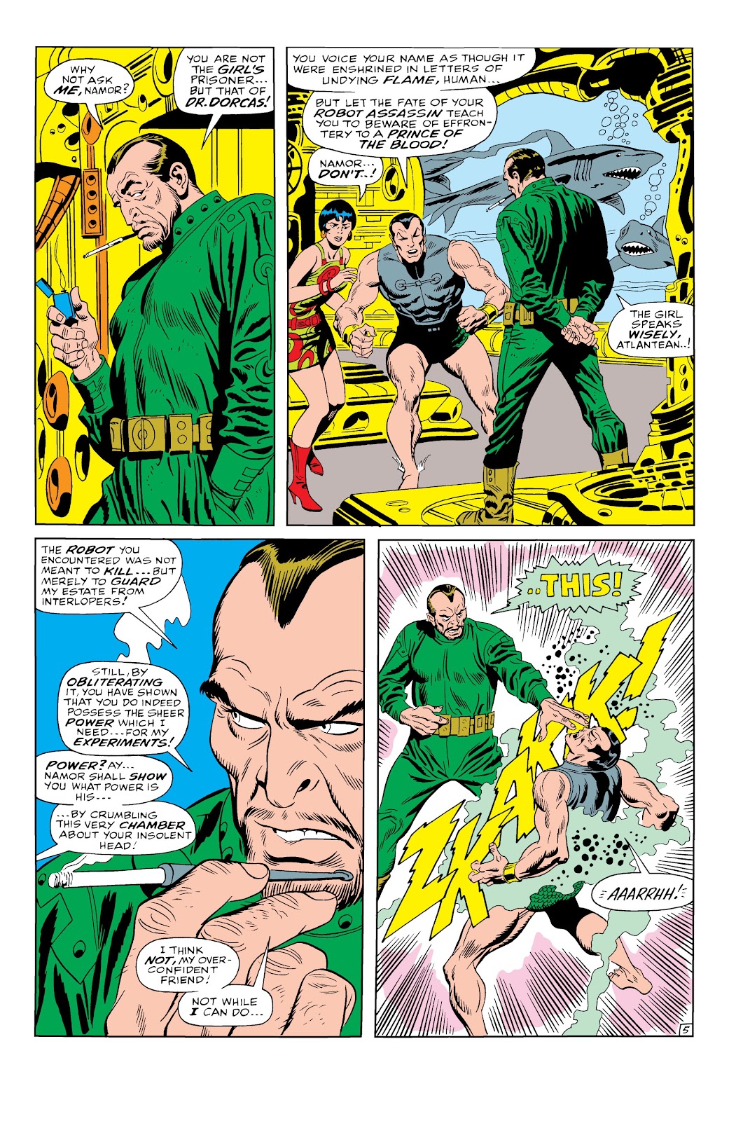 Namor, The Sub-Mariner Epic Collection: Enter The Sub-Mariner issue Who Strikes For Atlantis (Part 1) - Page 31