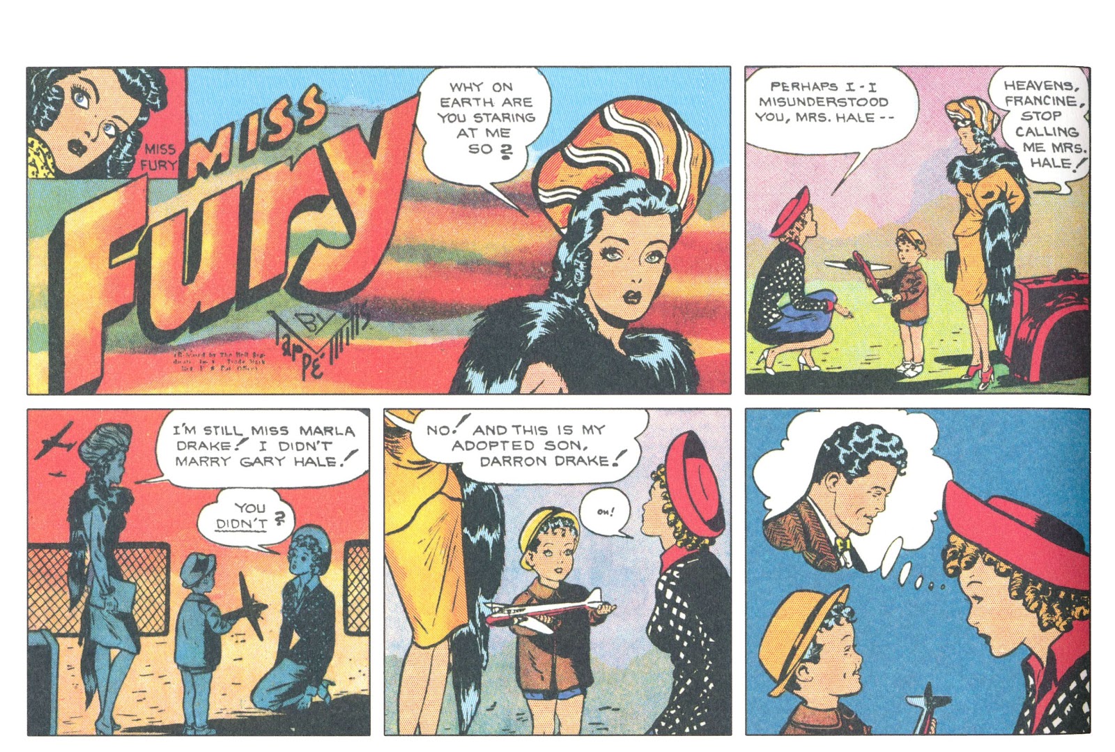 Miss Fury Sensational Sundays 1944-1949 issue TPB (Part 1) - Page 139