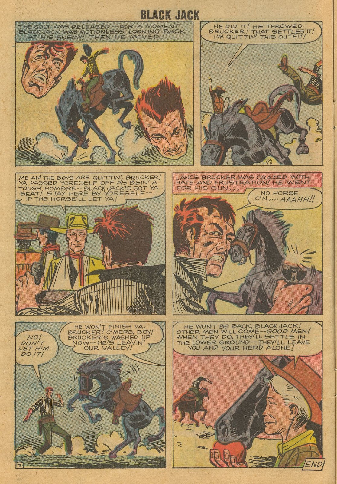 Rocky Lane's Black Jack issue 24 - Page 10