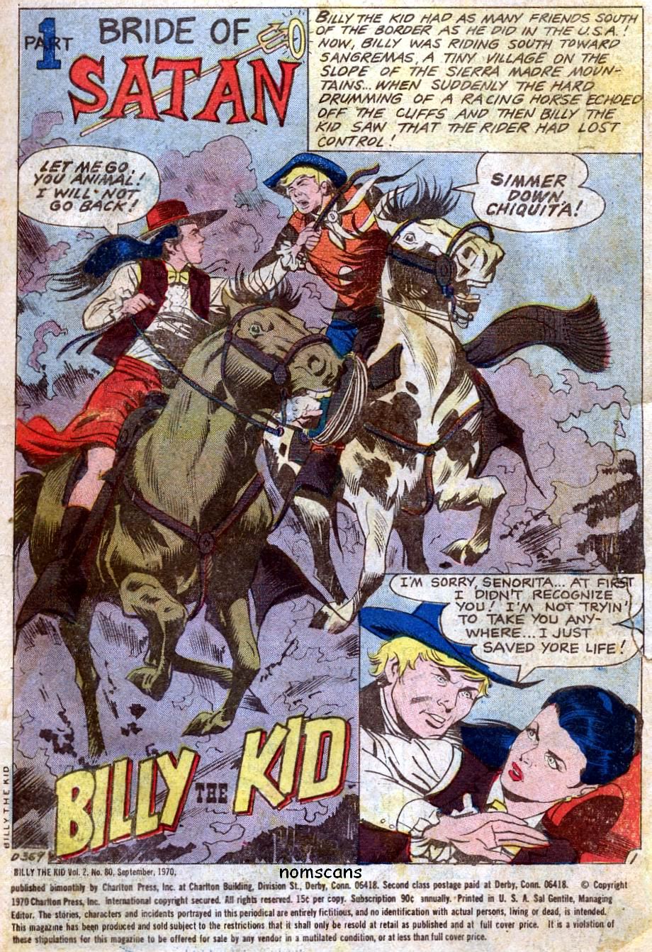 Billy the Kid issue 80 - Page 2