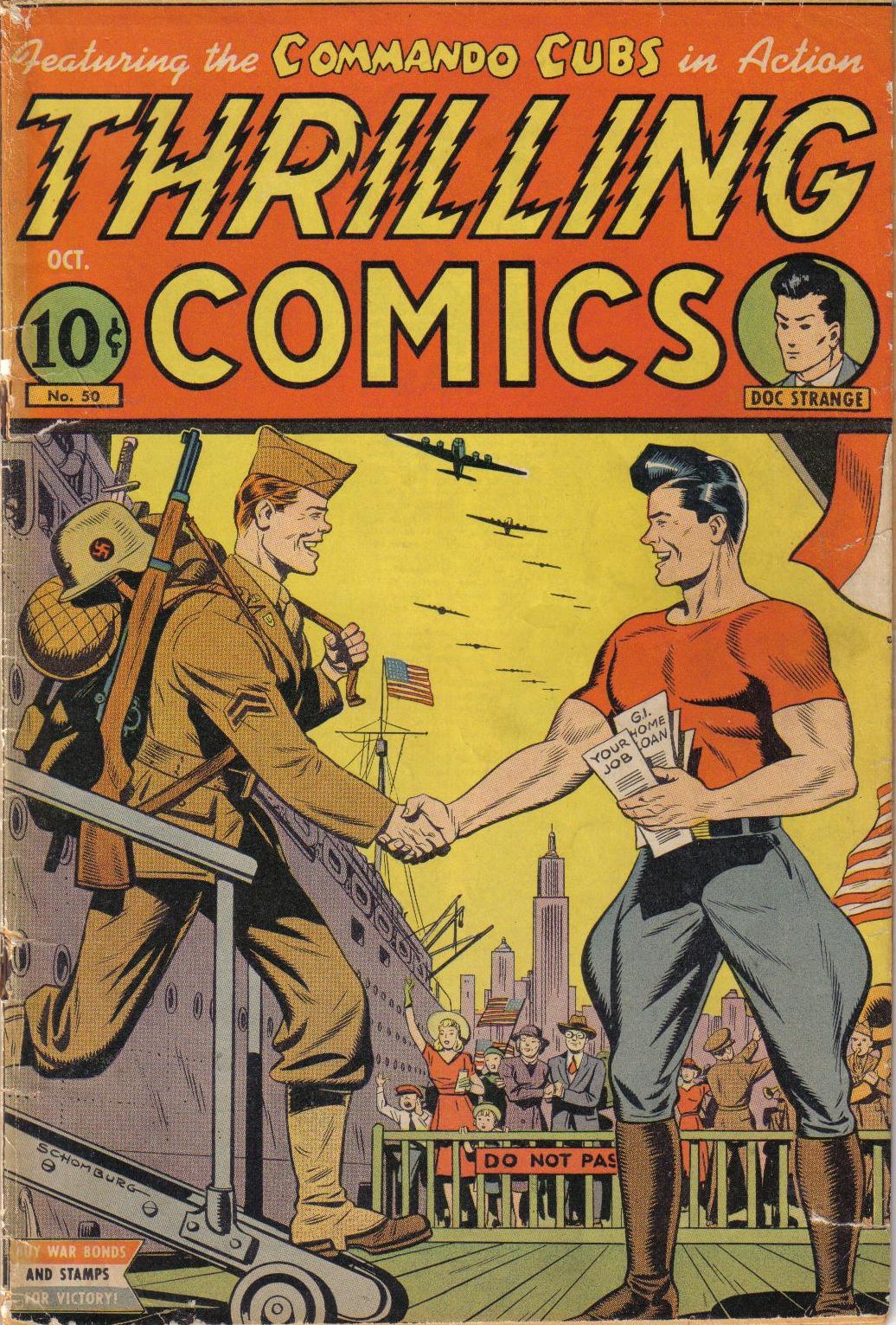Thrilling Comics (1940) issue 50 - Page 1