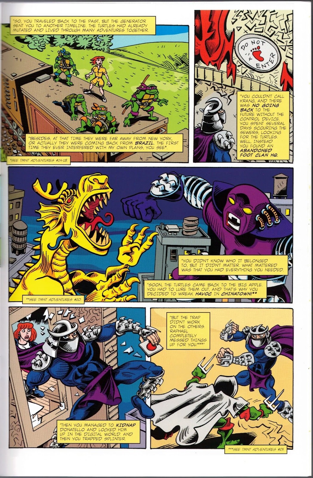 Teenage Mutant Ninja Turtles Adventures (1989) issue 77 - Page 35