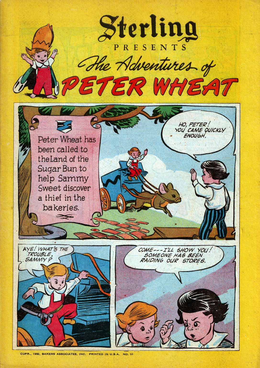 Adventures of Peter Wheat issue 33 - Page 1