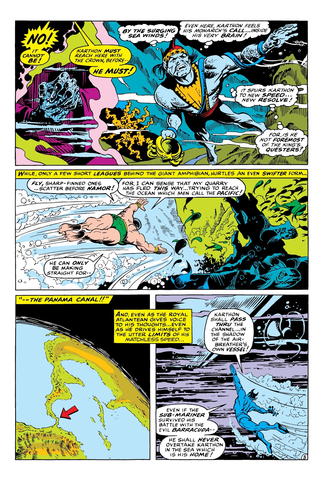 Namor, The Sub-Mariner Epic Collection: Enter The Sub-Mariner issue Who Strikes For Atlantis (Part 1) - Page 176