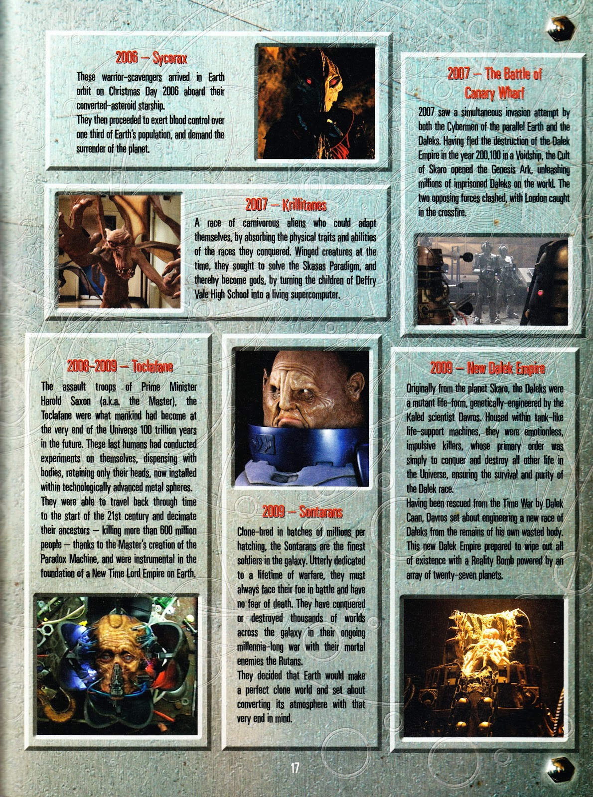 Doctor Who Annual issue 2010 - Page 15