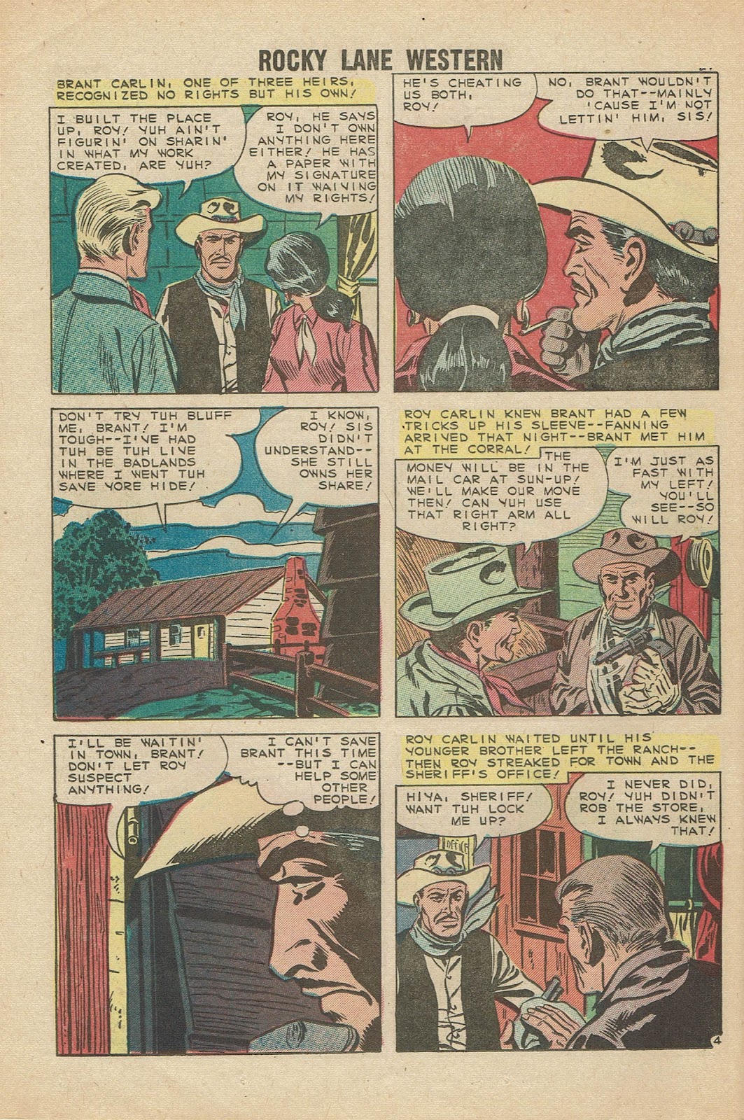 Rocky Lane Western (1954) issue 85 - Page 26