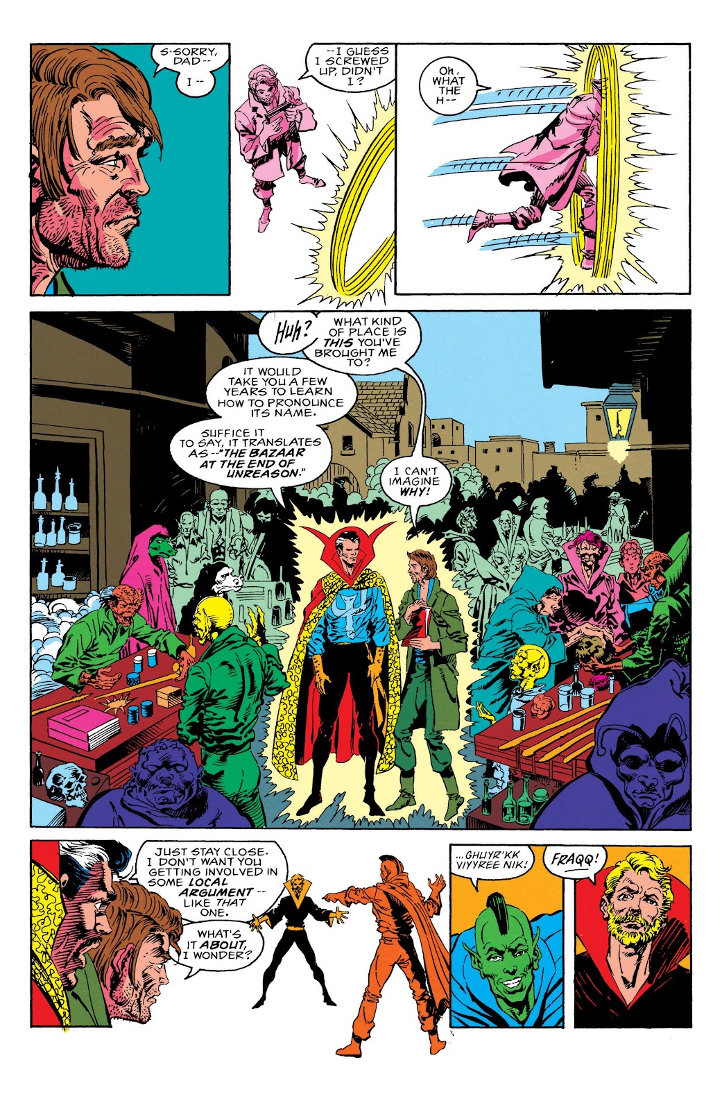Doctor Strange Epic Collection: Infinity War issue Nightmare on Bleecker Street (Part 1) - Page 11