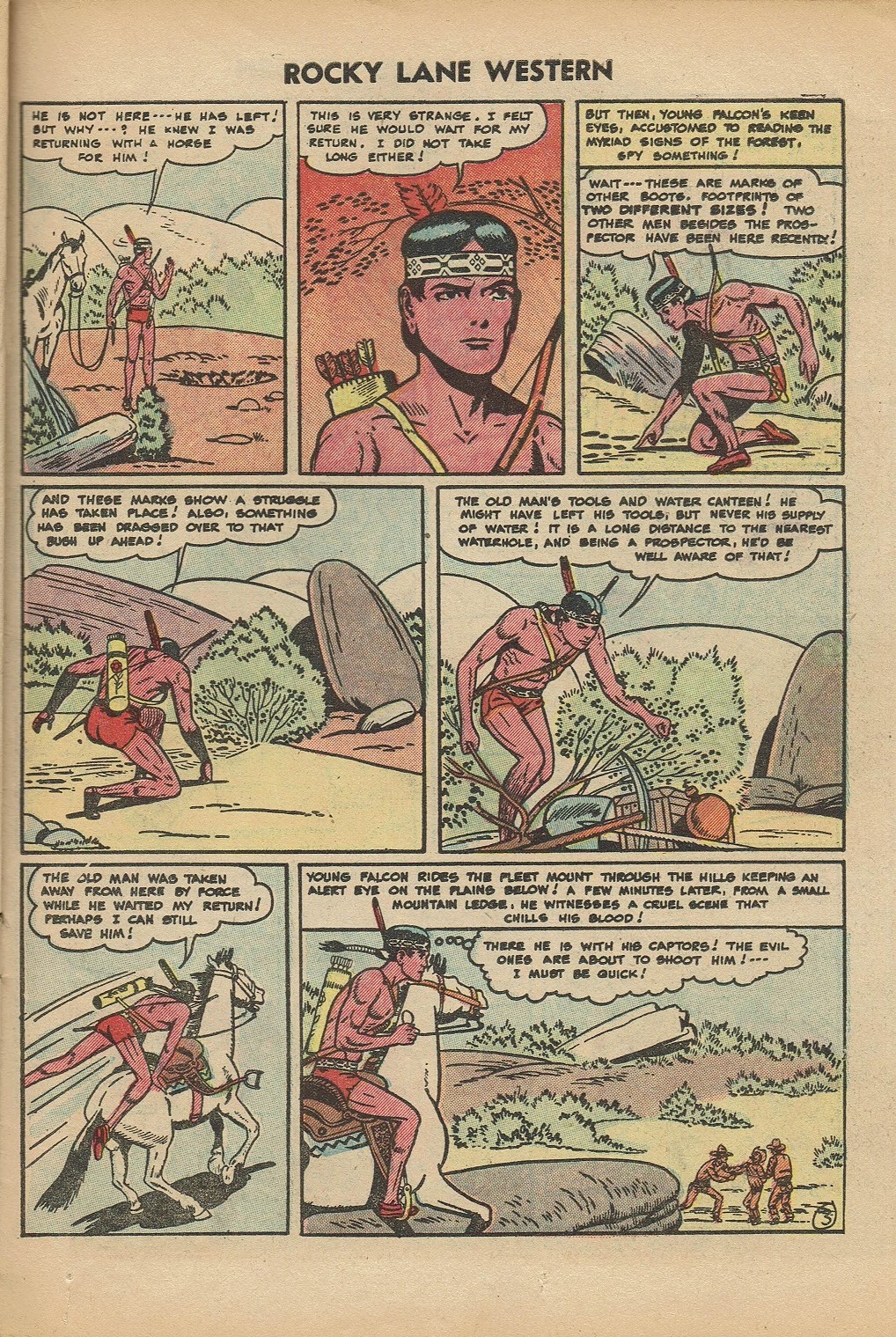 Rocky Lane Western (1954) issue 61 - Page 23