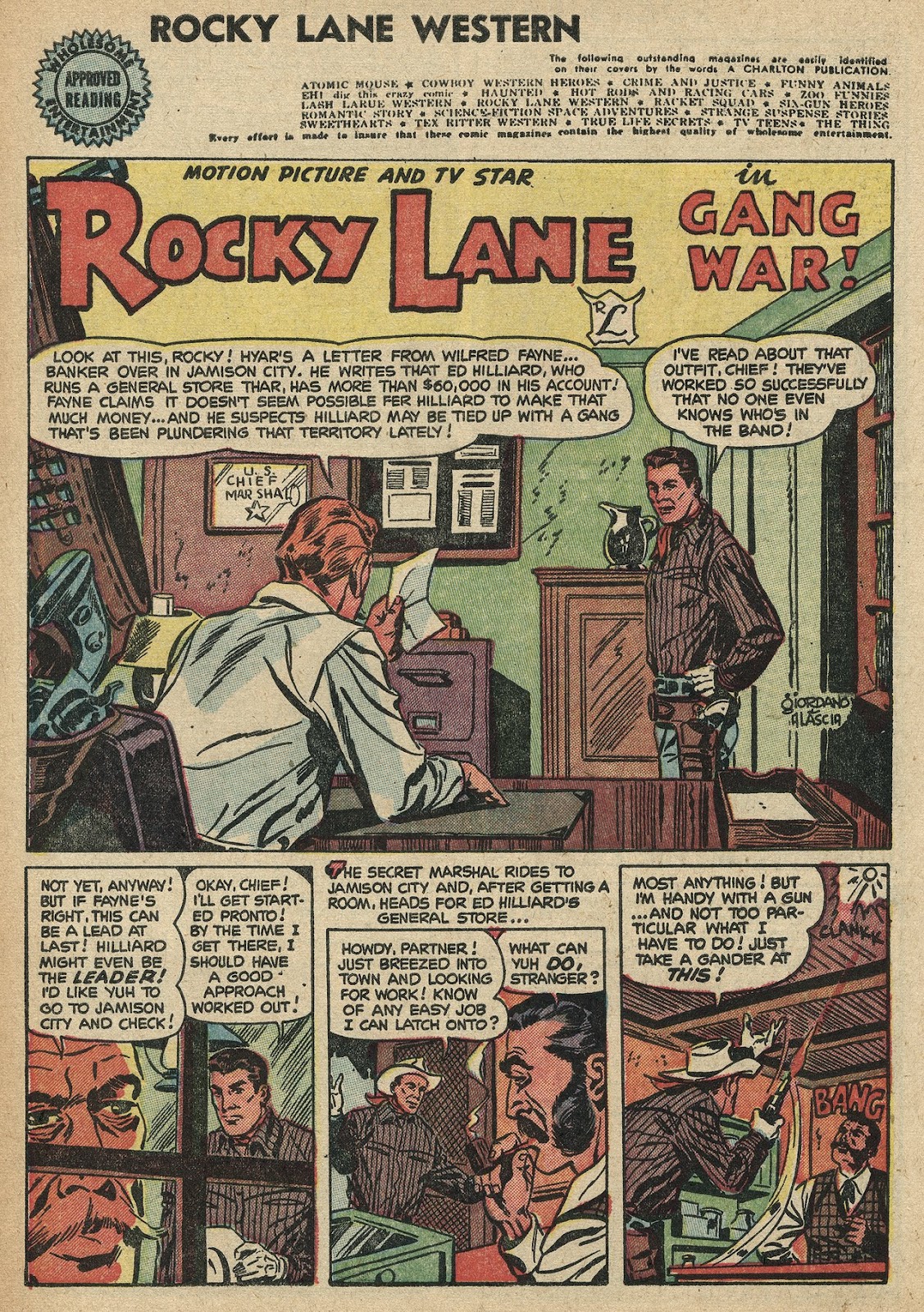 Rocky Lane Western (1954) issue 58 - Page 3
