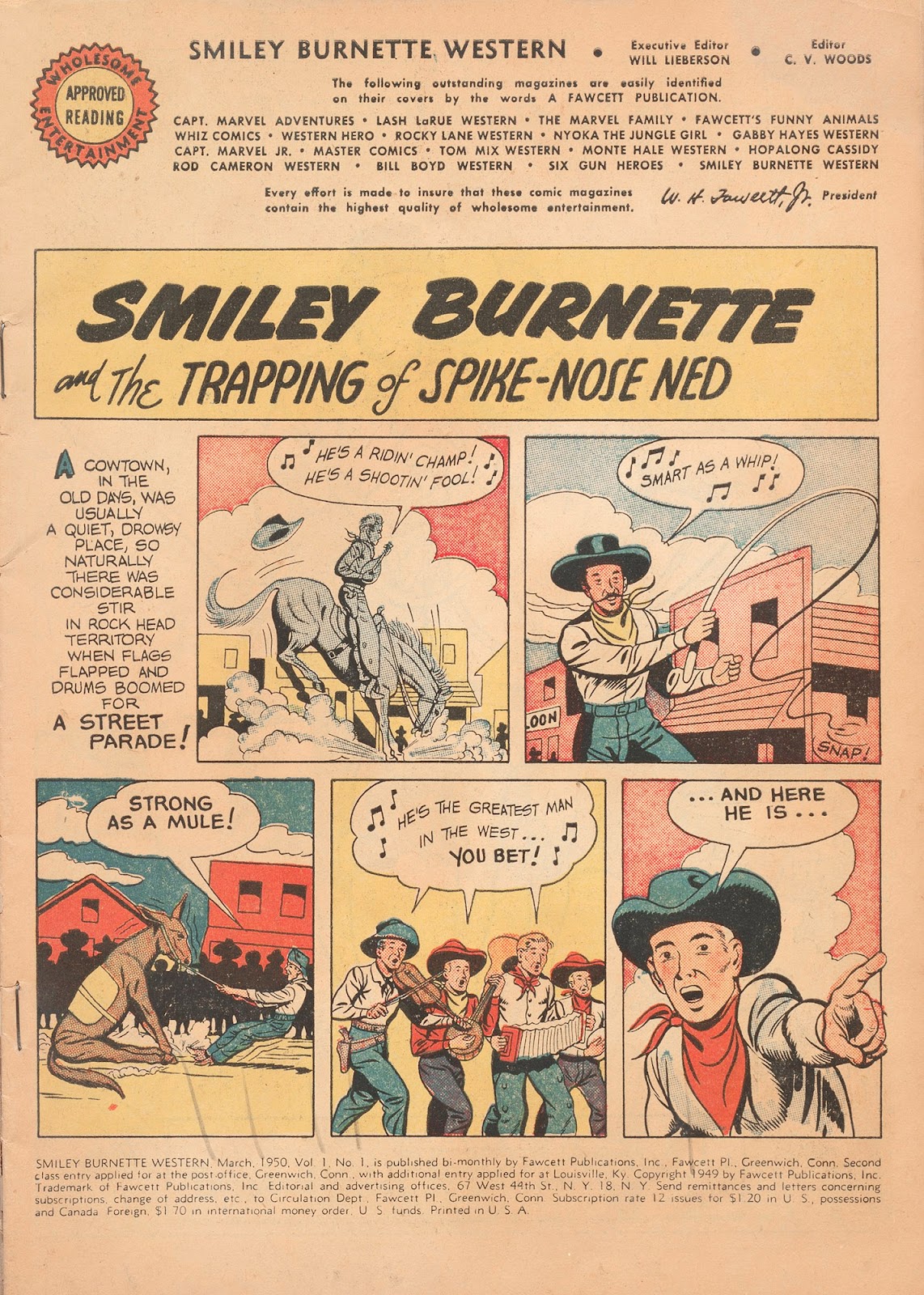 Smiley Burnette Western issue 1 - Page 3