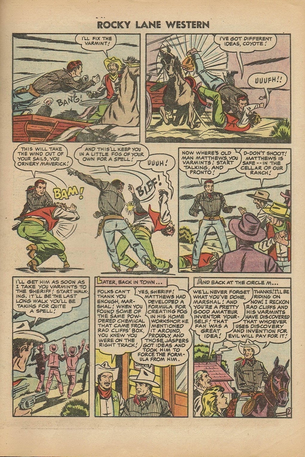Rocky Lane Western (1954) issue 61 - Page 31