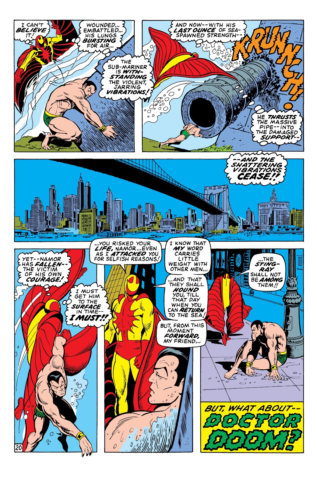 Namor, The Sub-Mariner Epic Collection: Enter The Sub-Mariner issue Who Strikes For Atlantis (Part 2) - Page 105
