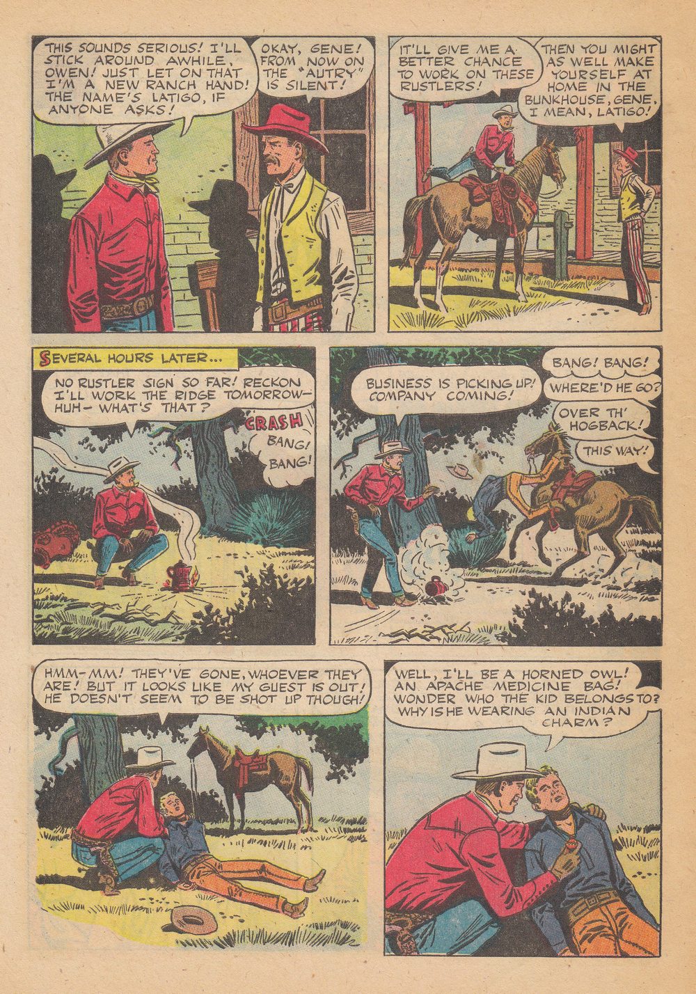 Gene Autry Comics (1946) issue 64 - Page 4