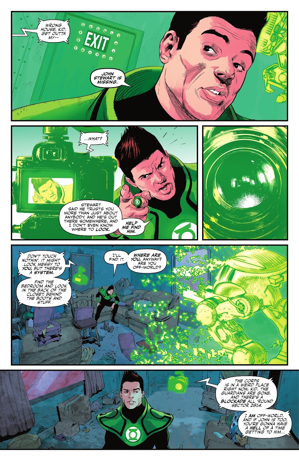 Green Lantern: War Journal issue 8 - Page 5