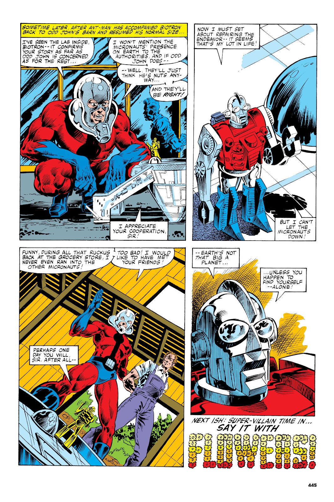 Micronauts: The Original Marvel Years Omnibus issue TPB (Part 2) - Page 182