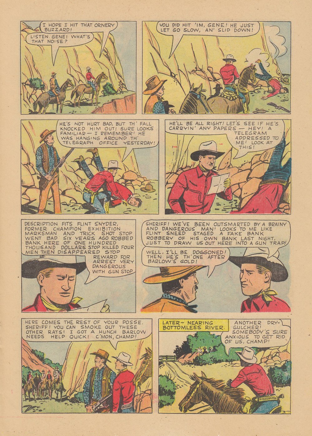 Gene Autry Comics (1946) issue 24 - Page 17