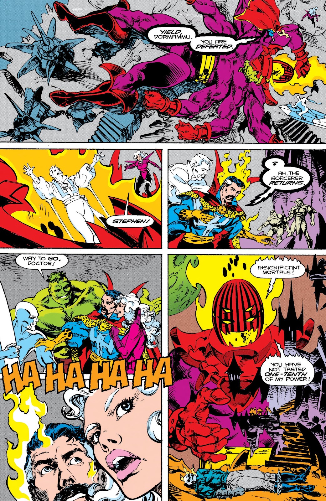 Doctor Strange Epic Collection: Infinity War issue Nightmare on Bleecker Street (Part 1) - Page 130