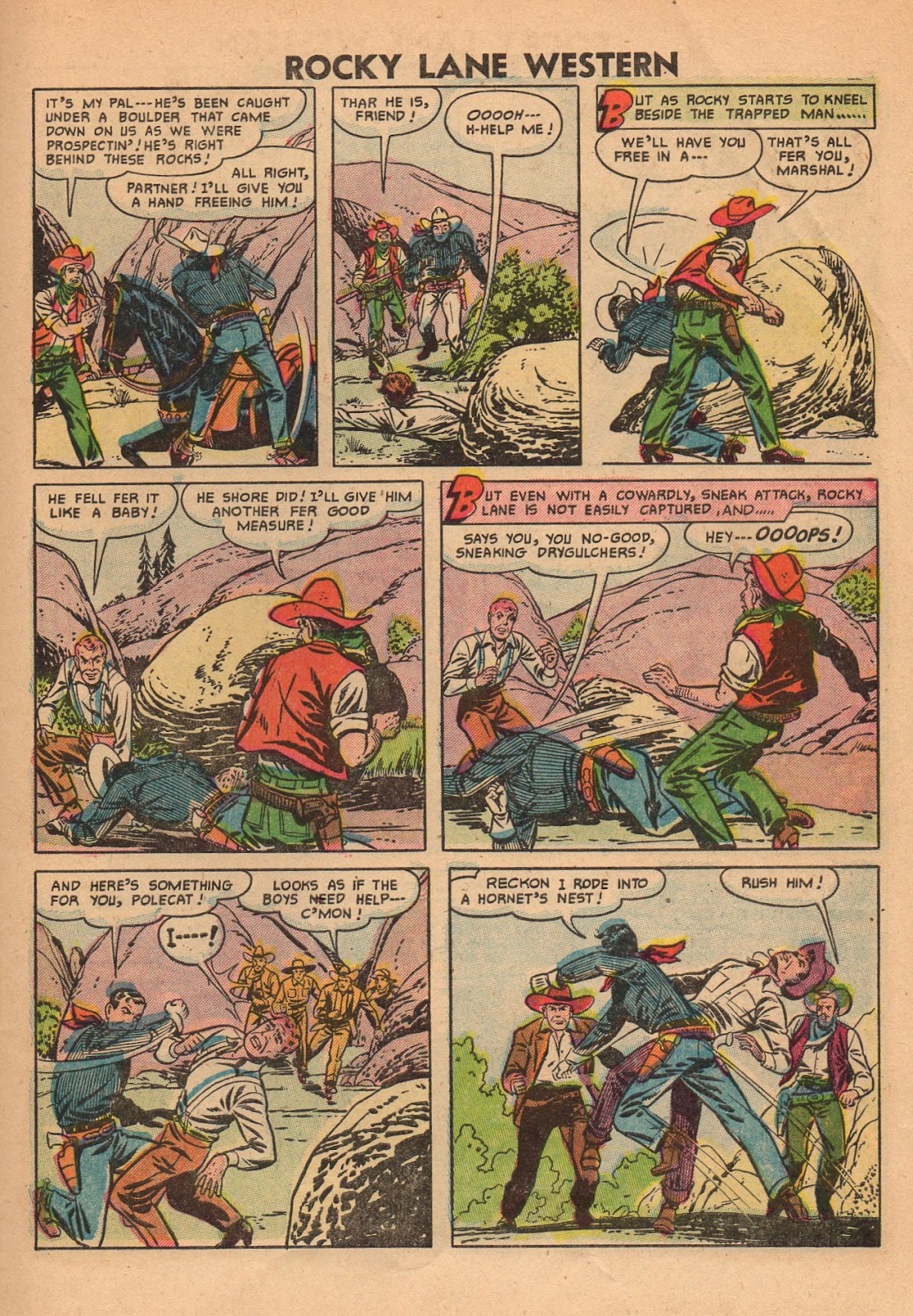 Rocky Lane Western (1954) issue 69 - Page 27