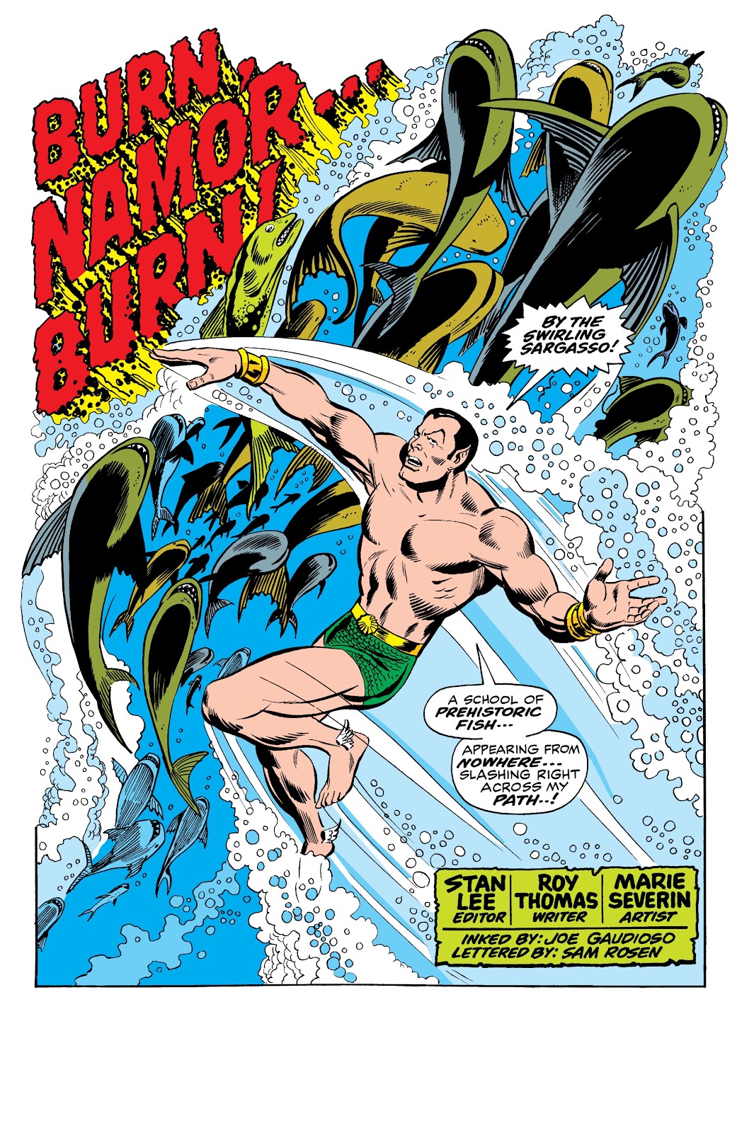 Namor, The Sub-Mariner Epic Collection: Enter The Sub-Mariner issue Who Strikes For Atlantis (Part 1) - Page 216