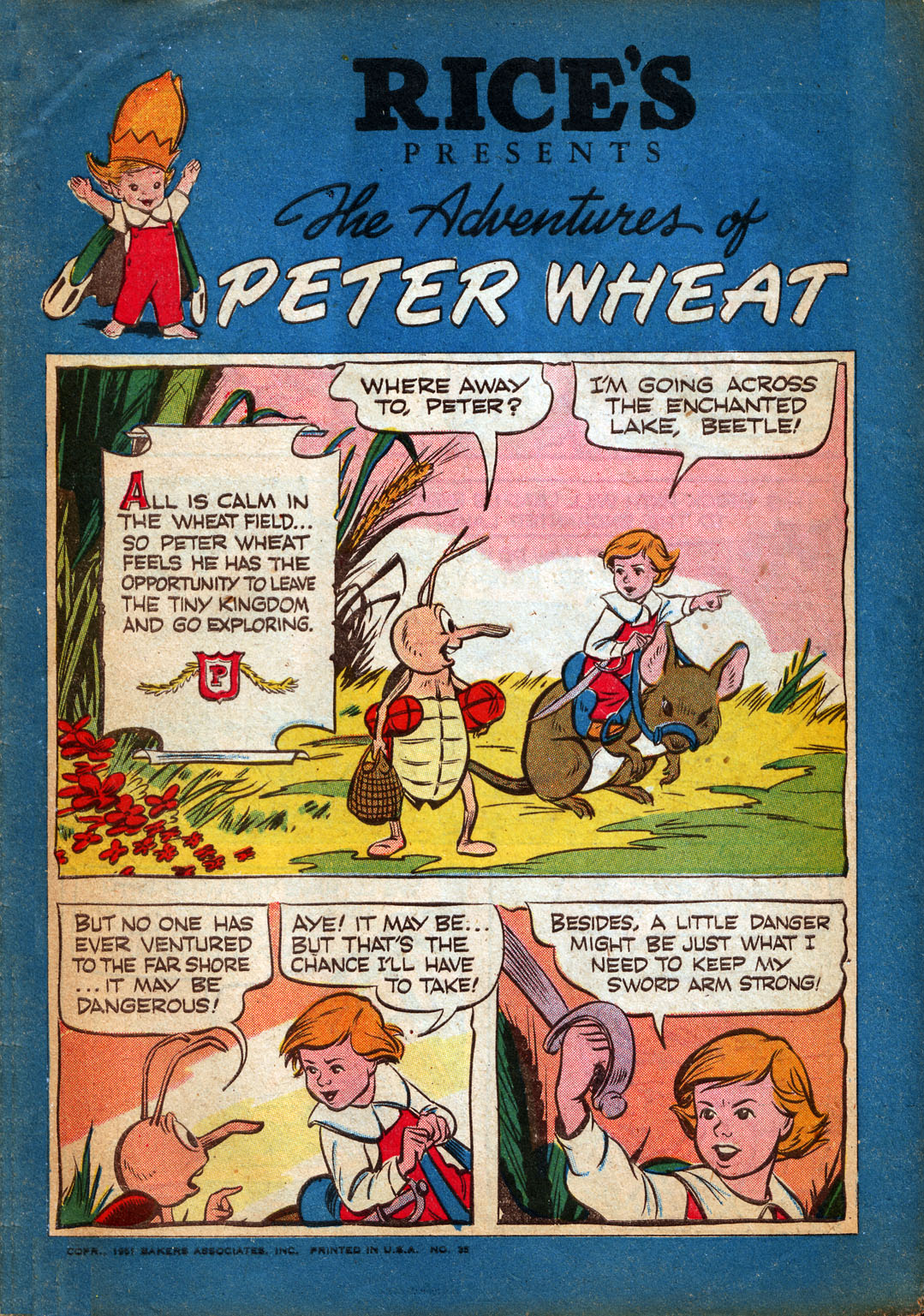 Adventures of Peter Wheat issue 35 - Page 1