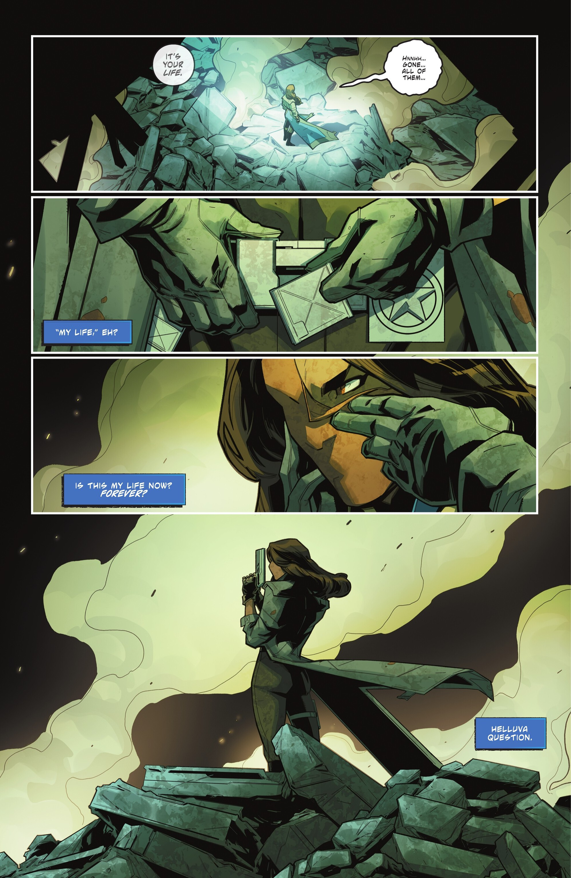 The Question: All Along the Watchtower  chapter 6 page 11