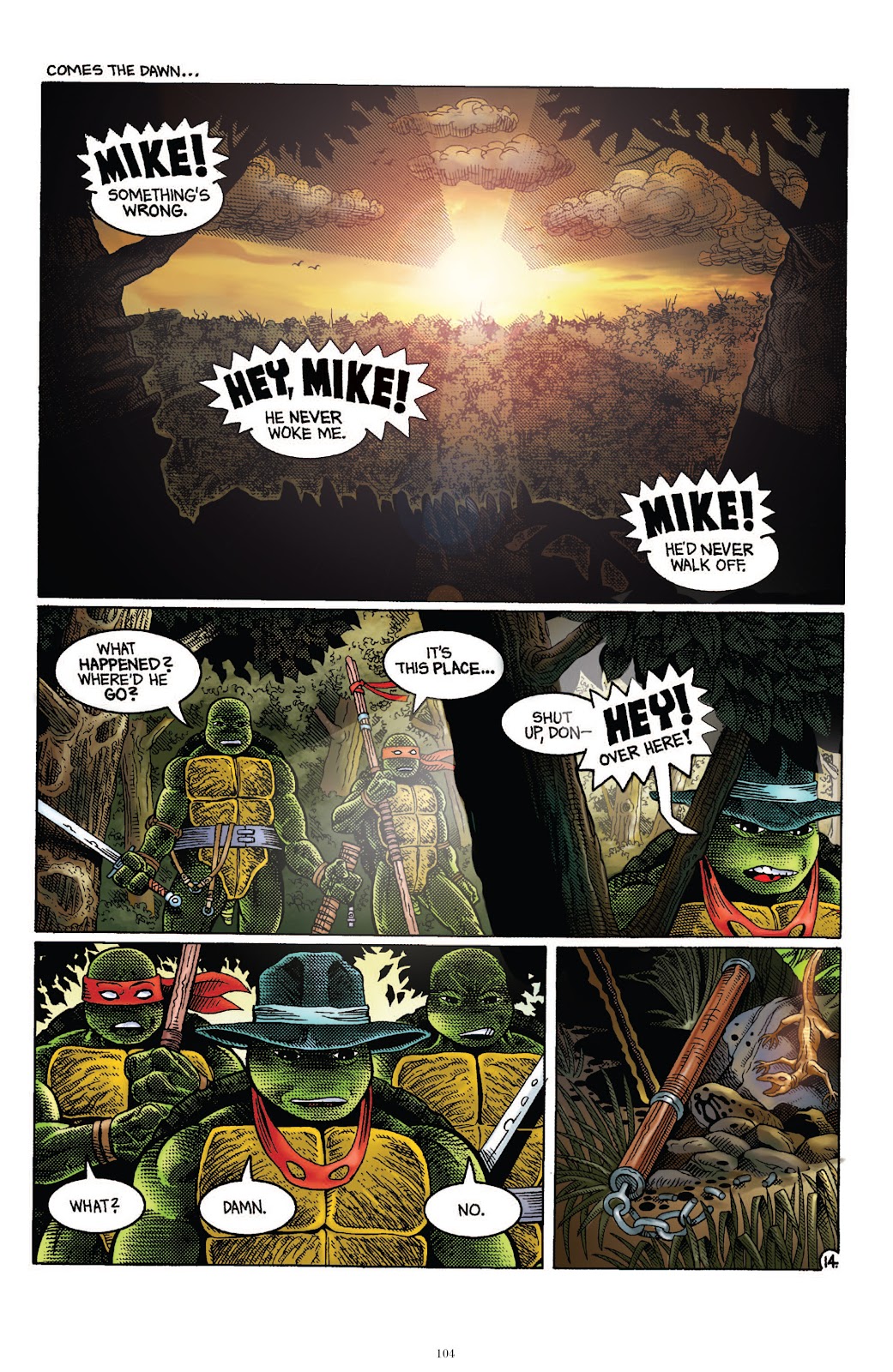 Teenage Mutant Ninja Turtles Classics issue Vol. 4 - Page 100