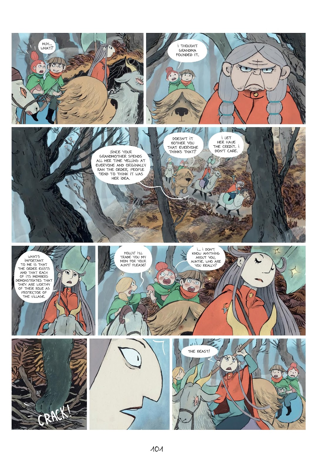 Shepherdess Warriors issue TPB - Page 102