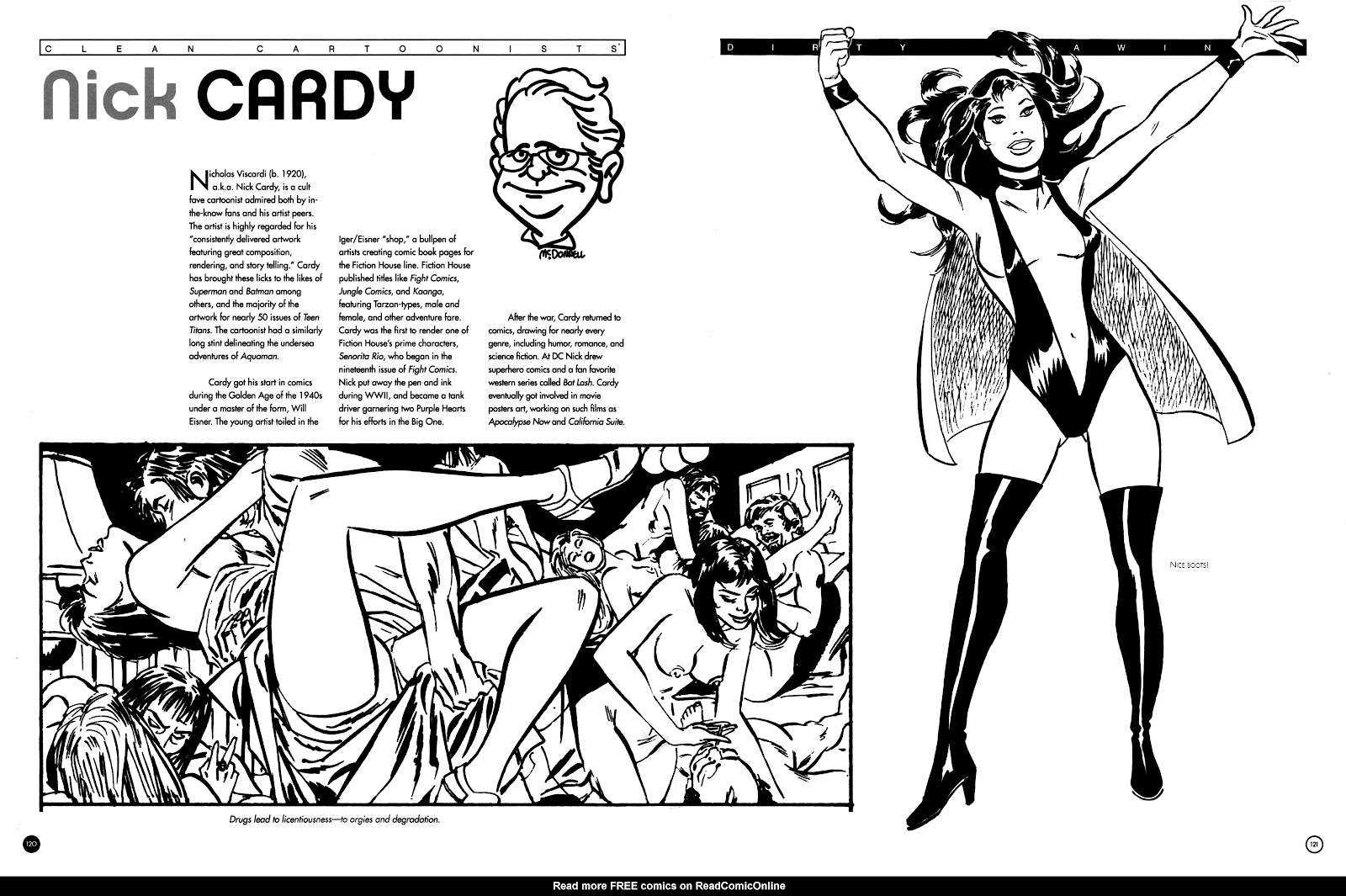 Clean Cartoonists' Dirty Drawings issue TPB - Page 128