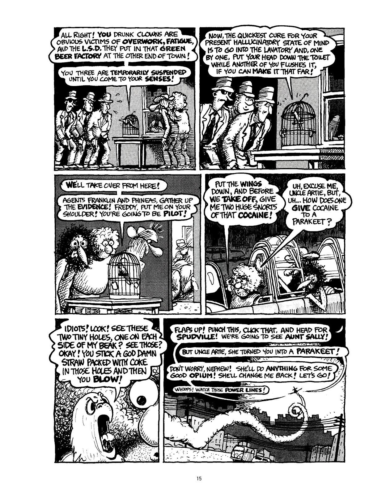 The Fabulous Furry Freak Brothers: In the 21st Century and Other Follies issue Grass Roots and Other Follies - Page 22